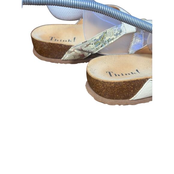 Think leather sandals size 10 - Picture 2 of 7
